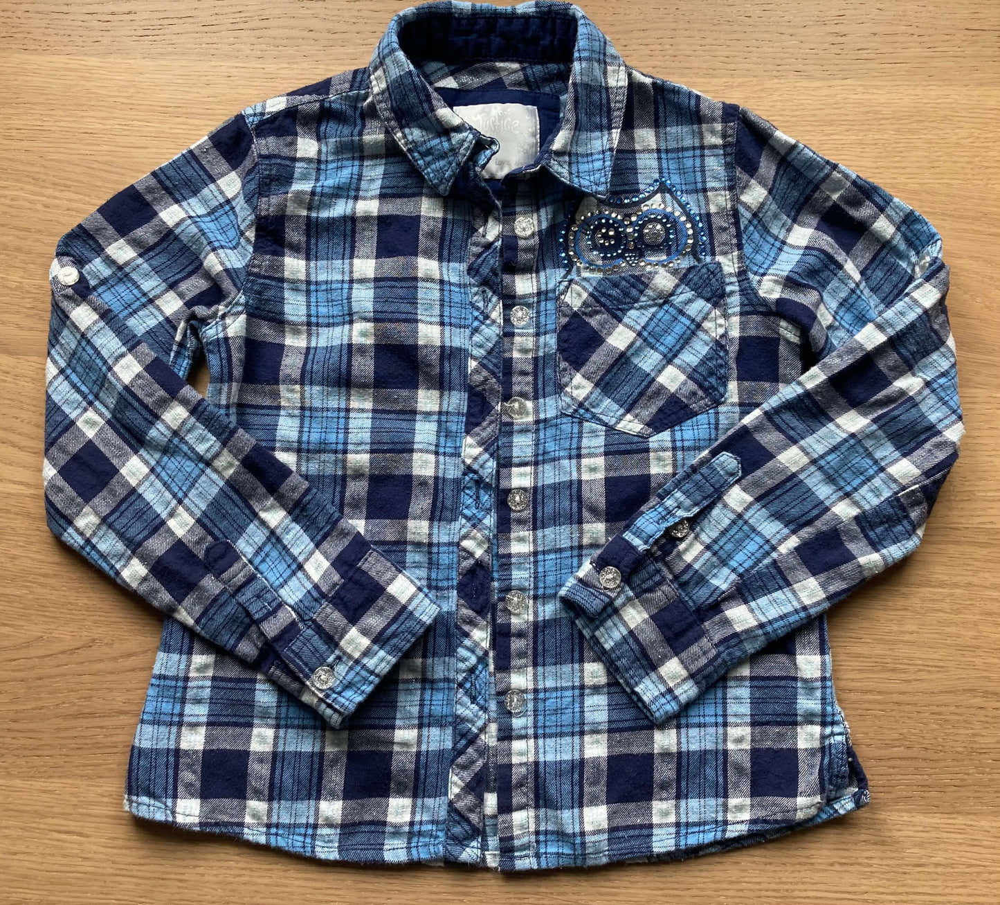 Plaid Flannel Shirt, Size 6, Kids 6/6X