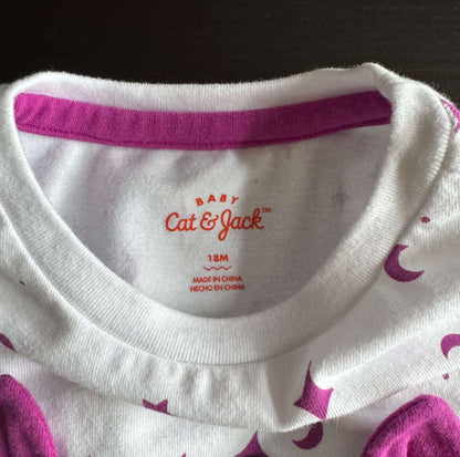 Cat & Jack Halloween girls black cat jumper , Kids 18 Month (12-18M)
