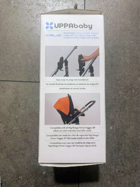 Peg Perego Infant Car Seat Adapter for UPPAbaby Cruz Stroller, Retails $40