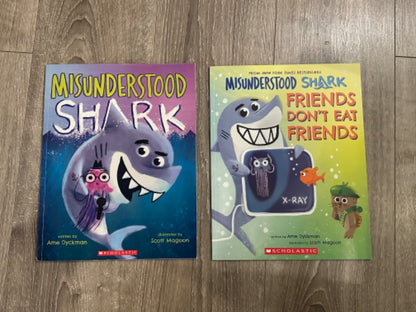 Misunderstood Shark book duo