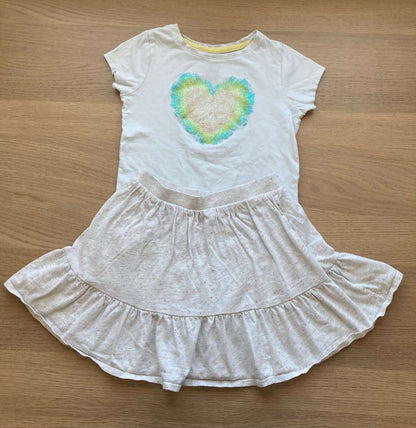 Bundle T-shirt & Skort, Size 6, Kids 6/6X