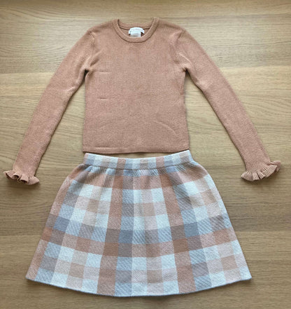 Bundle Caramel Shirt & Skirt by Tommy Bahama, Size 5-6 ($75+), Kids 6/6X (extra small)