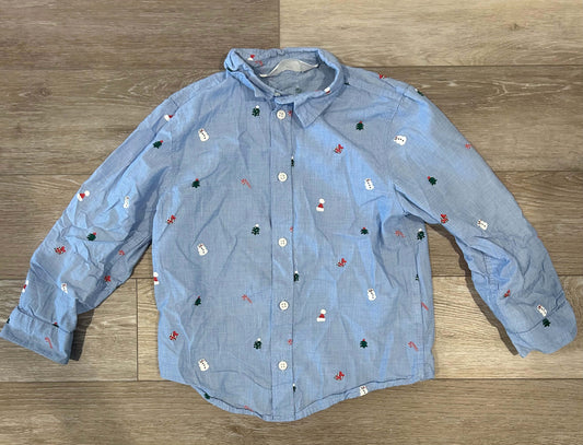 H&M Button Down - HOLIDAY (5T), Kids 5/5T (extra small)
