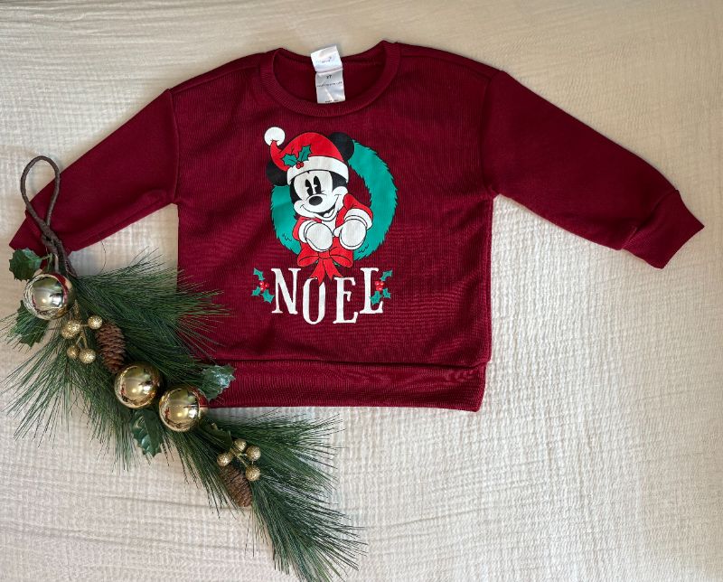 Mickey Mouse Christmas Sweater 2T , Kids 2T