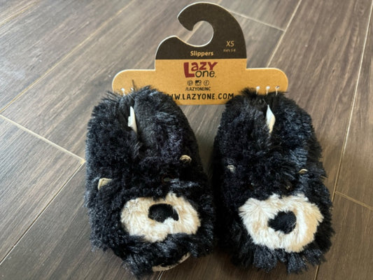 Lazy One Bear Slippers (Size XS Kids 5-8), Shoes 6 (Walkers:12-24 mth)