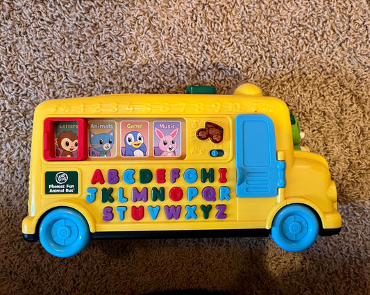 Leap Frog, Phonics Fun Animal Bus