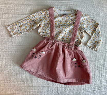 Carters 12 Months Baby Girl 2 Piece Outfit , Kids 12 Month (9-12M)