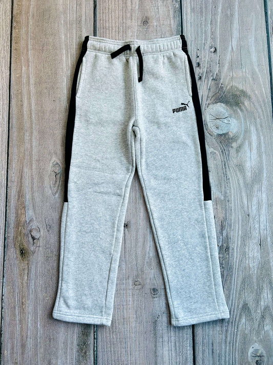 Puma size 10/12yrs boys athletic fleece lined sweatpants, sweats, athletic joggers, like new, Kids 10 (medium)