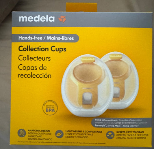 Medela collection cups -hands free