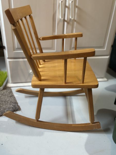 Wooden Rocking Chair, Toddler/Small child