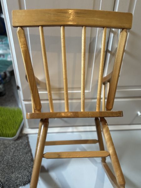 Wooden Rocking Chair, Toddler/Small child