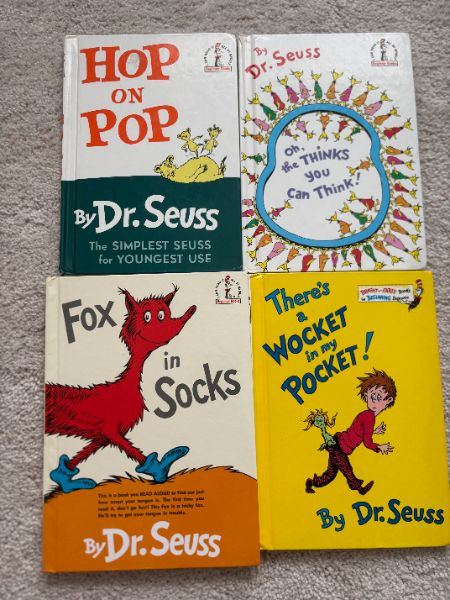 Dr. Seuss Book Bundle, 4 hardcover books