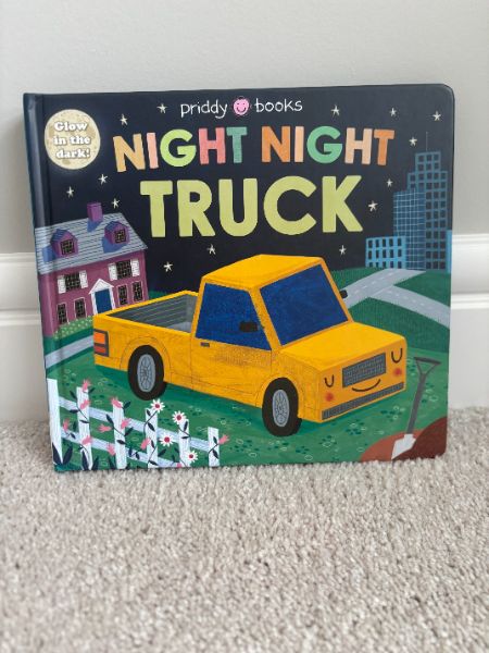 Night Night Truck Glow in the Dark Book, Board Book, Padded Cover