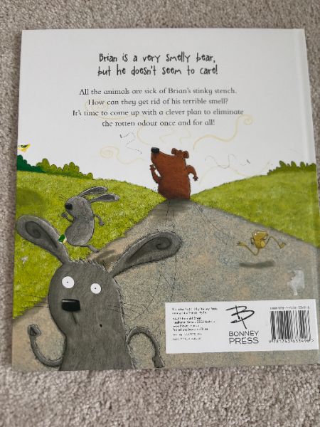 Brian the Smelly Bear Hardcover Book