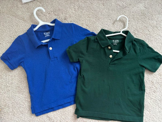 Polo T-Shirt Bundle, 3T, The Children's Place, Kids 3T