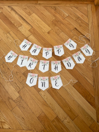 First Birthday Party Decorations (Girl)