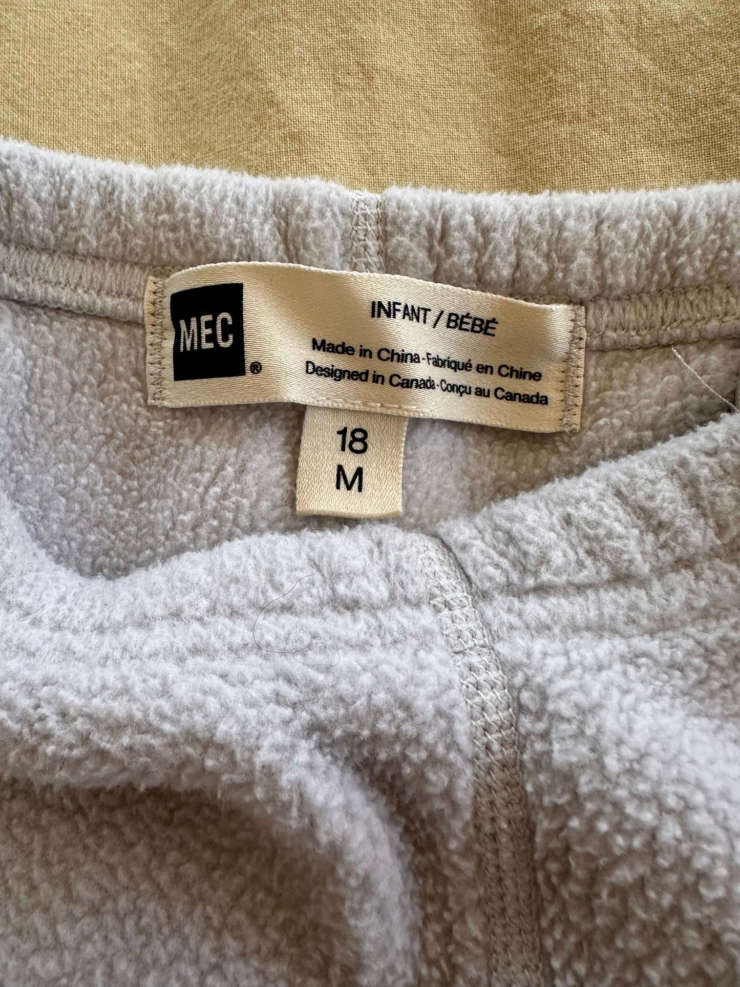 MEC fleece pants, Kids 18 Month (12-18M)