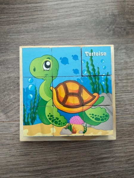 Multisided Sea Life Puzzle, 9 piece, Cube Puzzle