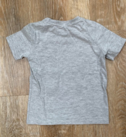 BUNDLE: T- Shirts (Pink and Grey)  x 2  + 3 shorts - size 2/3, Kids 2T