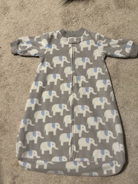 Fleece Elephant SleepSack, Small, Carter's, 0-6 Months (Small)