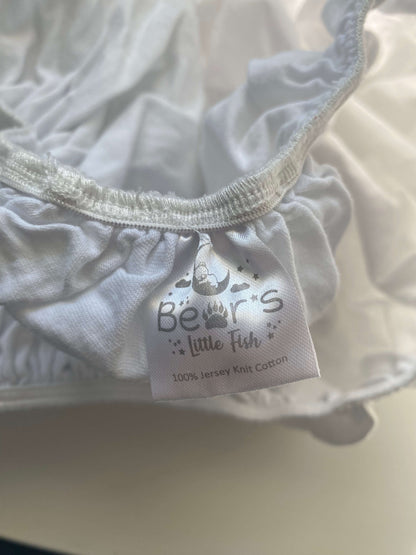 2 jersey cotton bassinet sheets