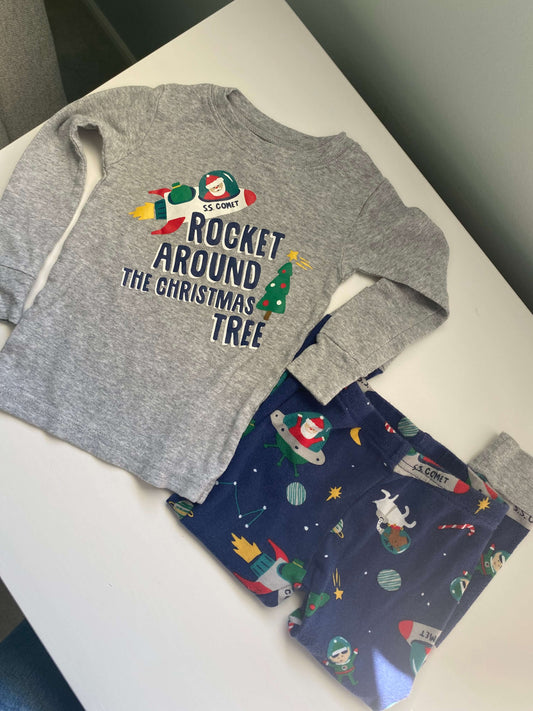 Space Christmas Pyjamas, 18 months , Kids 18 Month (12-18M)