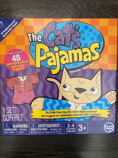 The Cat's Pajamas board game