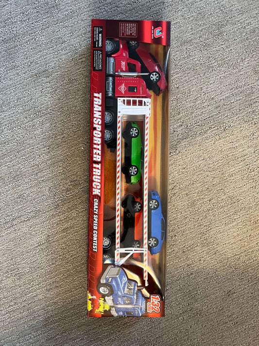 Jin Jia Toys Transporter Truck Crazy Speed Contest (Brand New in Box)