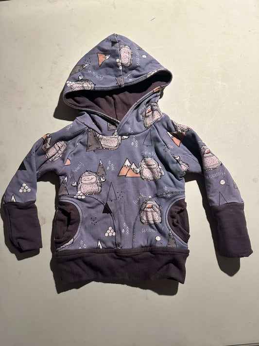 Grow with me hoodie 3-12mo, Kids 12 Month (9-12M)