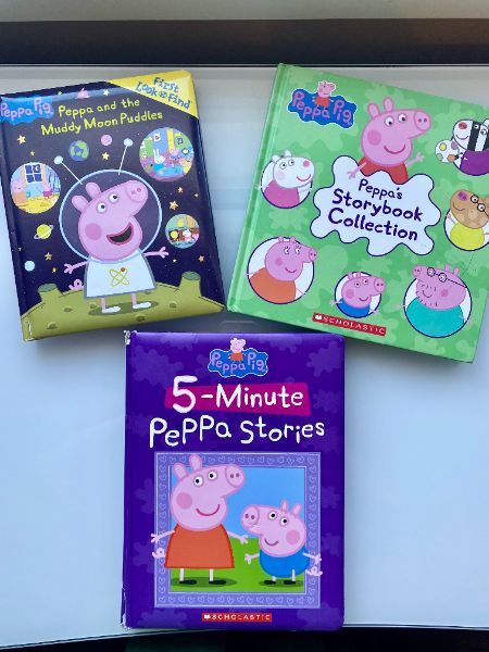 3 Peppa Pig Books