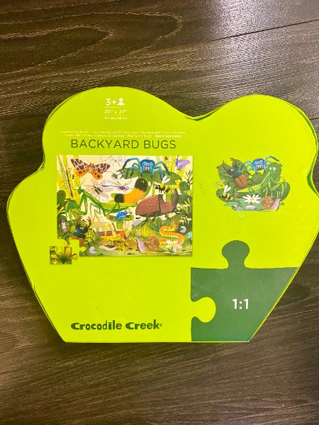 Crocodile Creek 36-pc Backyard Bugs Floor Puzzle