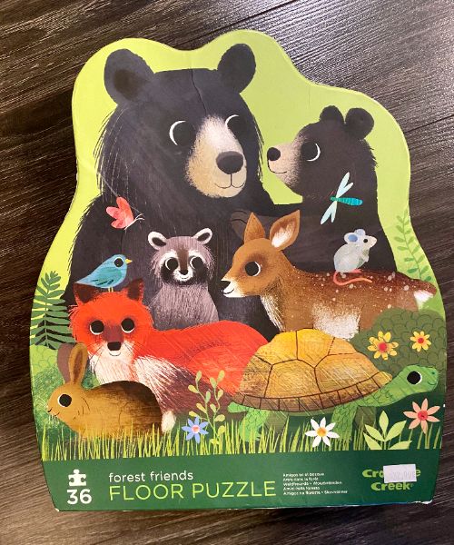 Crocodile Creek 36-pc Forest Friends Floor Puzzle