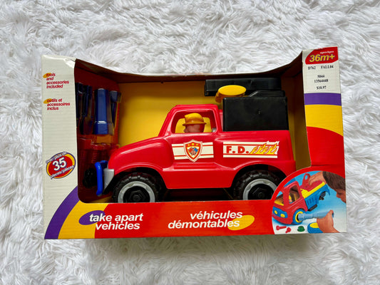 Take-apart Vehicle, over 35 pieces, age 3+