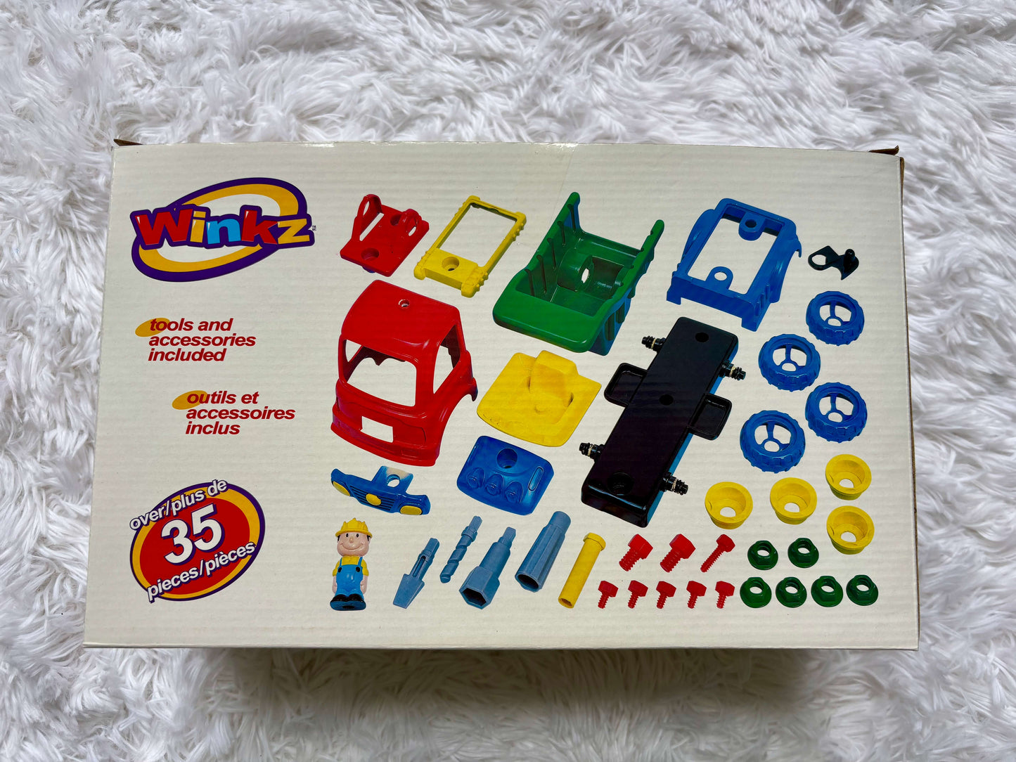 Take-apart Vehicle, over 35 pieces, age 3+