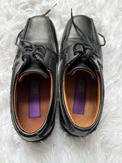 Boy’s leather dress shoes, black, size 13.5 (size 33 euro), Shoes 13.5 (Kids:4-8yr)