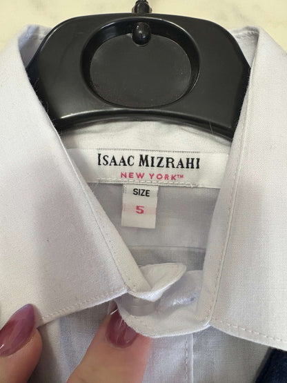 Blue Suade/Silk Boys Suit, Kids 5/5T (extra small)