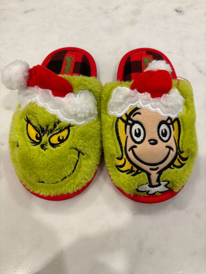 Grinch Slippers, Shoes 9 (Toddler:2-4yr)