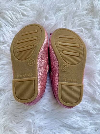ADORABLE Sparkly pink dress shoes, George, size 3 baby, Shoes 3 (Baby: 0-12 mth)