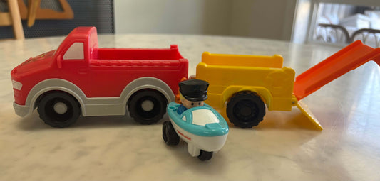 Little People Truck and Trailer