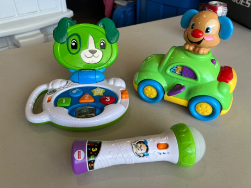 Bundle of 3 Education toys leap frog and fisher price