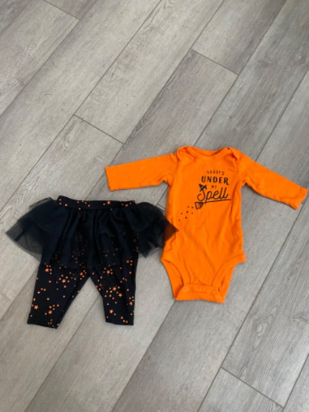 0-3m Halloween outfit