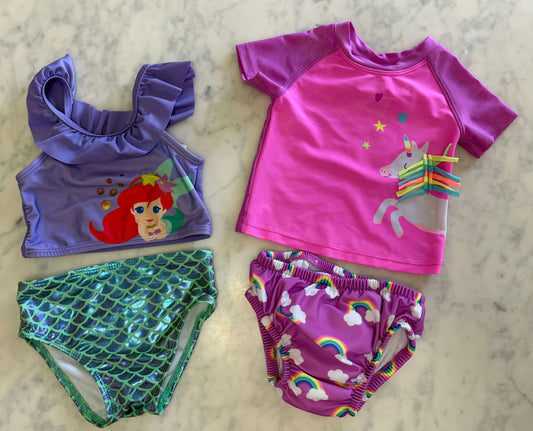 12m Girl Swimsuits, Kids 18 Month (12-18M)