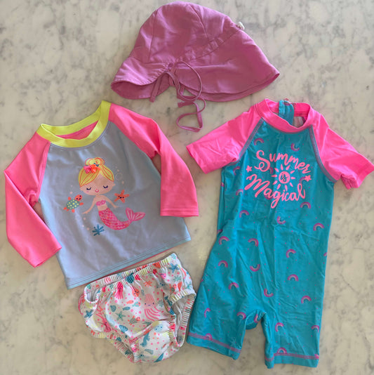 18m Girls Swim Stuff, Kids 24 Month (18-24M)