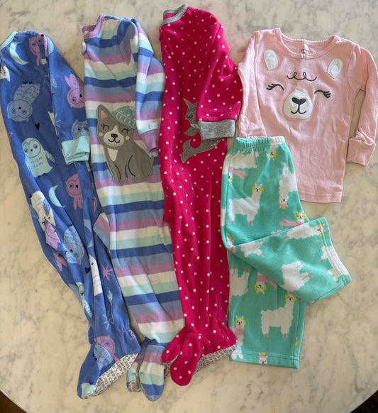 18m Fleece Pjs, Kids 24 Month (18-24M)