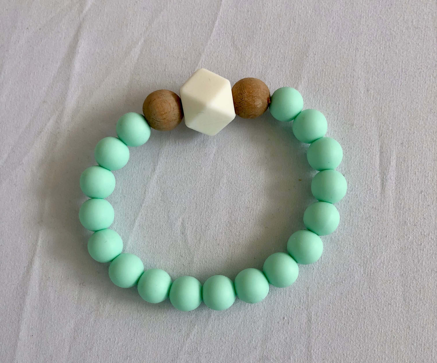 Silicone Teething Bracelet & Kneepads for Crawling