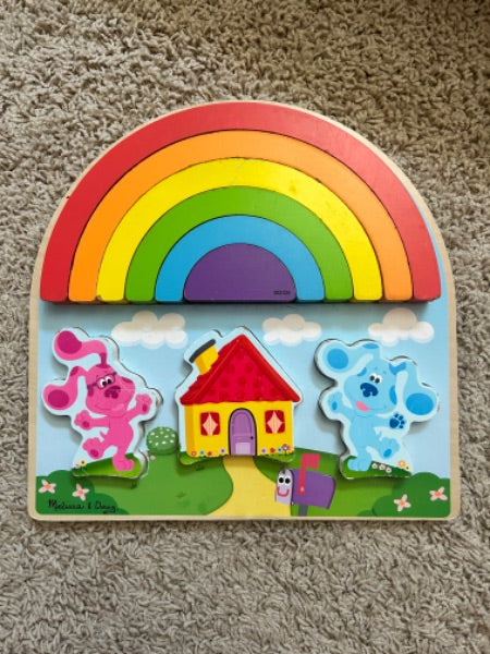 Melissa & Doug wooden Blues Clues puzzle