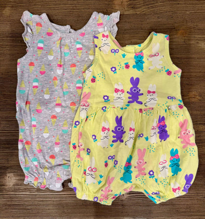 Baby Girl Rompers, Kids 3 Month (0-3M)