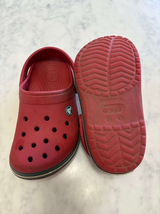 Red Crocs, Shoes 1 (Kids:4-8yr)