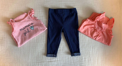 6 Months Baby Girl Summer Bundle , Kids 6 Month (3-6M)