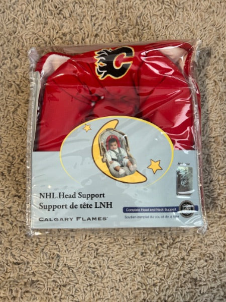 Baby head support - Calgary flames